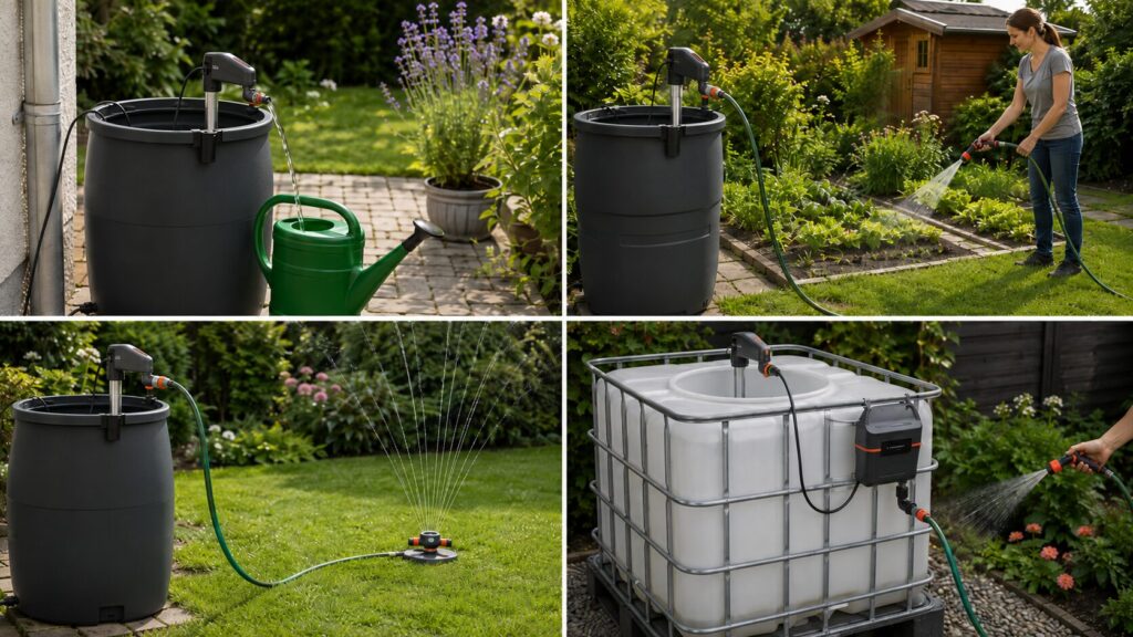 Regenfasspumpe Vergleich 2026: 8 Modelle für Regentonne, IBC und Garten 10 Typische Einsatzbereiche einer Regenfasspumpe im Garten und am IBC-Container