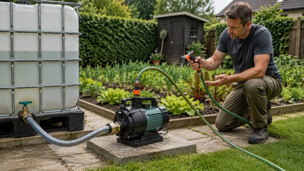 Gartenpumpe zieht kein Wasser: Ursachen prüfen und Problem lösen
